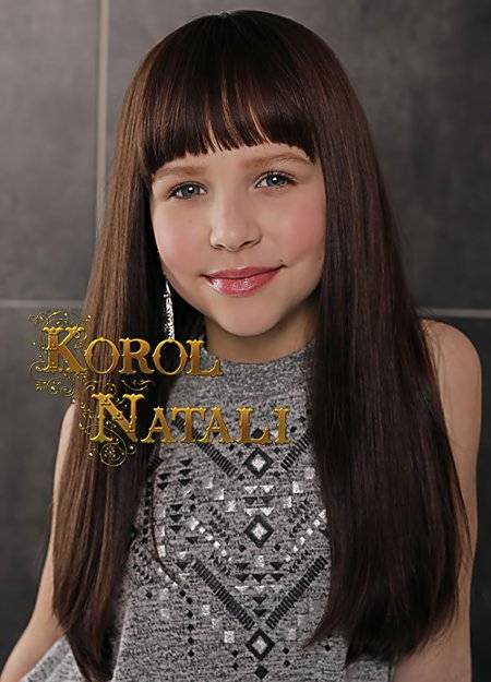 Фото 1. Детский парик из натуральных волос Gold_144 шоколадного цвета.
